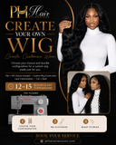 CREATE YOUR OWN WIG